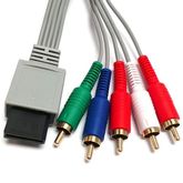 พรีออเดอร์ 1.8m 1080P Component HDTV AV Audio Adapter Cable Cord Wire 5RCA For Nintendo Wii รูปที่ 1