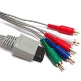 พรีออเดอร์ 1.8m 1080P Component HDTV AV Audio Adapter Cable Cord Wire 5RCA For Nintendo Wii รูปที่ 2