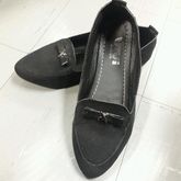 รองเท้าคัชชู บางเบา มือ2 สีดำ size 38-39 รูปที่ 1