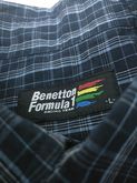Benetton Formula1 sizeL อก22.5 ยาว28.5 ไหล่20.5 รูปที่ 3