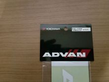 sticker ADVAN เเท้ญี่ปุ่น รูปที่ 2