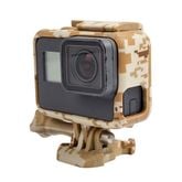 Brown Protective Housing Case Cover Box Border Frame Mount for GoPro Hero 5 6 7 รูปที่ 2