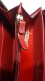 กระเป๋าเงิน KateSpade มือสอง สีแดง Neda La Vita Ostrich Leather Wallet รูปที่ 8