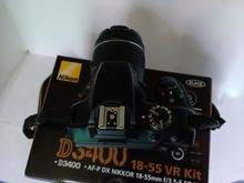 ขายกล้องนิคอน D3400 พร้อมเลนส์ 18-55 vr ii รูปที่ 3
