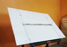 โต๊ะเขียนแบบMastex มือสองพร้อมไม้ทีสไลด์ รูปที่ 4