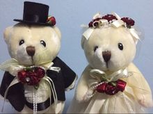 ตุ๊กตาหมีคู่แต่งงาน ส่งฟรี รูปที่ 2