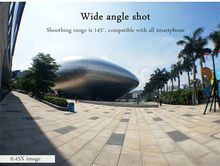 เลนส์เสริมมือถือ 2 in 1 Super wide angle 0.45x  Macro 10x Lens นัดรับ หรือ พกง.ได้ ซื้อ1แถม1ฟรี รูปที่ 7