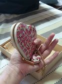 LV limited leopard heart-shape coin purse  รูปที่ 5