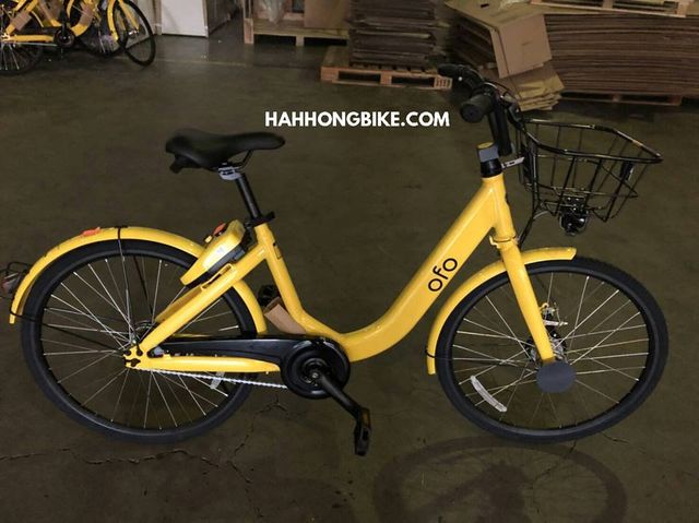 จักรยานแม่บ้าน OFO รุ่น 24 สีเหลือง ที่สุดของเทคโนโลยี