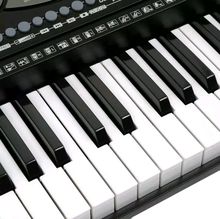 คีย์บอร์ดไฟฟ้า 61 คีย์ ใส่ถ่านเล่นได้ รุ่น MK-2085 (61 Key Electronic Keyboard) ฟรีอแดปเตอร์ ที่วางโน้ต รูปที่ 2
