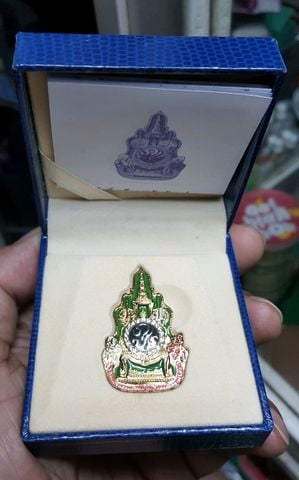 เหรียญไทย เข็มกลัดฉลองสิริราชสมบัติครบ 60 ปีพุทธศักราช 2549
ของแท้
