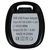 Adaptor Charger USB 6 Ports อะแดปเตอร์ แท่นชาร์จ ยูเอสบี 6 พอร์ต สีดำ รูปที่ 4