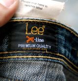 Lee Ripley relaxed fit mens jeans blue denim รูปที่ 2