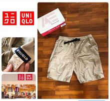 ‼️sale ด่วน‼️Used  กางเกงคาร์โก้ ผู้ชาย พร้อมสายรัดเข็มขัดครบ uniqlo แท้ 💯Authentic from Japan shop รูปที่ 1