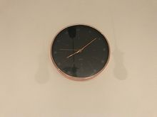 rose gold wall clock รูปที่ 3