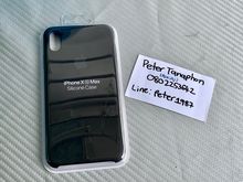 Apple iPhone XS Max Silicone Case สีดำ ของใหม่ รูปที่ 1