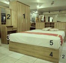 ชุดห้องนอนรวมที่นอน5ฟุต5ชิ้น รูปที่ 2