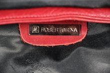 243-กระเป๋าถือหนังแท้ ยี่ห้อ Roberto Rina รูปที่ 9