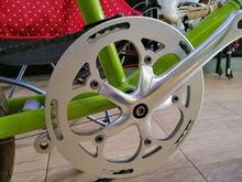 จักรยานแนววินเทจ BRUNO Mixte20 สีเขียววาซาบิ รูปที่ 4