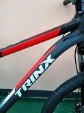 ปี2019รถจักรยานเสือภูเขาTRINXรุ่นM136Eสีดำด้านแดง รูปที่ 2