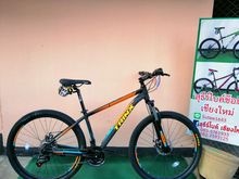 รถจักรยานเสือภูเขาTRINXรุ่นm136eสีดำด้่นส้มวงล้อ27.5รถสวยปี2019 รูปที่ 7