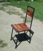 เก้าอี้เหล็กผสมไม้ รูปที่ 3
