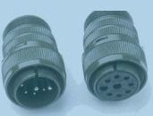 Circular connector multipole connector,คอนเนคเตอร์ทหาร รูปที่ 7