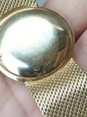 นาฬิกา baume mercier 14k  ตัวเรือนพร้อมสายทองคำแท้ 14k ตันๆ  รูปที่ 9