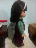ตุ๊กตาวินเทจญี่ปุ่นหน้ายางตัวพลาสติกสูง14ซมแต่ไม่มีตีตรา รูปที่ 4