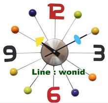นาฬิกาออกแบบโมเดิร์นแขวนผนัง CREATIVE MODERN DESIGN WALL CLOCK รูปที่ 1