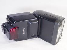 FLASH สำหรับกล้อง CANON 420 EZ ปรับหมุน ซ้าย-ขวา ก้มเงยได้ระบบออโต้ซูมตามระยะเลนส์ ปรับการทำงานออโต้แมนนวลได้ พร้อมกระเป๋า3d รูปที่ 3