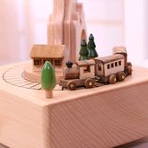 Wooden Music Box Toy Decor รูปที่ 2