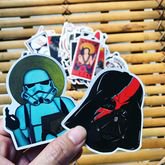 Sticker Cool Star Wars สติกเกอร์สตาร์วอร์ 100 ชิ้น ติดอะไรก็ได้ รูปที่ 2