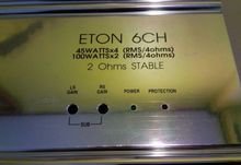 ETon 6CH Amplifier และสายลำโพงเงิน  รูปที่ 1