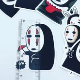 No face Anime Character PVC Waterproof Sticker รูปที่ 6