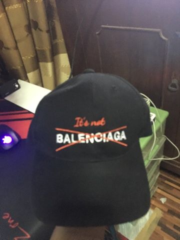 it's not balenciaga cap