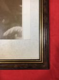 กรอบรูปไม้แป้ง ภาพถ่ายเก่า ออกซีเปีย กระดาษหนังไก่ ไซส์ใหญ่ หลวงพ่อโอภาสี อาศรมบางมด ธนบุรี อายุกว่า 50 ปี รูปที่ 6
