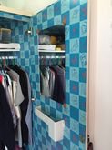 ตู้เสื้อผ้า ลายการ์ตูน สีฟ้าน่ารัก รูปที่ 1