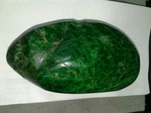 SALE THIS NATURAL JADEITE TYPE A ALL GREEN TRANSLUCENT GREEN BIG SIZE NICE SO FINE SO NICE SO CHEAP ONLY 500000B รูปที่ 2