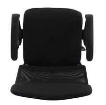 เก้าอี้สำนักงาน รุ่น SUN-F สีดำ ปรับระดับ เก้าอี้ผู้บริหารหลังตาข่าย แบบล้อเลื่อน รูปที่ 4