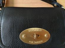 กระเป๋า MULBERRY for TARGET crossbody หนังแท้ สีดำ มีช่องใช้งาน 2 ช่อง รูปที่ 5
