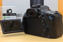 ขาย Body Canon EOS 80D สภาพสวย ใช้งานน้อย ประกันศูนย์ จอทัชสกีน มีWIFIในตัว เมนูภาษาไทย อุปกรณ์พร้อมกล่อง รูปที่ 6