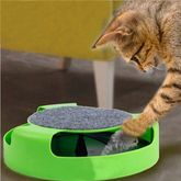 ของเล่นแมว catch-the-mouse สีเขียว รูปที่ 2