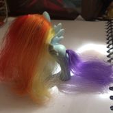  ม้า My Little Pony Rainbowdash รูปที่ 2