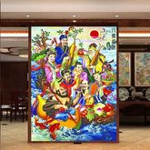 ร้าน noogningcrosstitch  ครอสติสพิมพ์ลาย จำหน่ายชุดปักครอสติส ครอสติสคริสตรัล DiamondPainting DIYง่ายๆpp597 รูปที่ 3