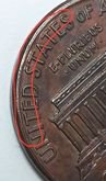 1990D DDO Lincoln cent double die obverse รูปที่ 4