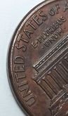 1990D DDO Lincoln cent double die obverse รูปที่ 3