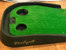 พรมสำหรับใช้ซ้อมพัดลูกกอล์ฟ มี 2หลุม สภาพใหม่มากครับ รูปที่ 6