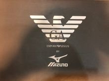 รองเท้าโครตแรร์ Emporio Armani สีดำ ไซส์ UK6, EU39.5 มือสอง กล่องเดิมครบ รูปที่ 9