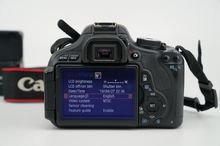 Canon 600D ( Kiss X5 ) + เลนส์ 18-55mm เมนู ENG ครบกล่อง รูปที่ 5